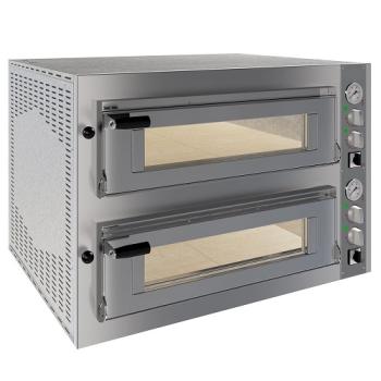 WR-FD24-MD (25) Elektro Ofen 2x 4 Pizzen diam.350mm, 2 Backkammern